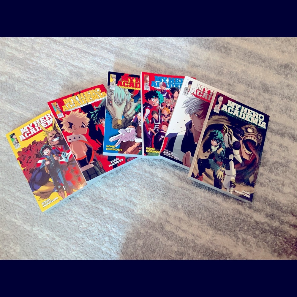 My Hero Academia Book Series 1-6